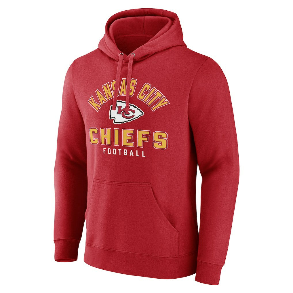 Kansas City Chiefs Between the Pylons Pullover Hoodie Red