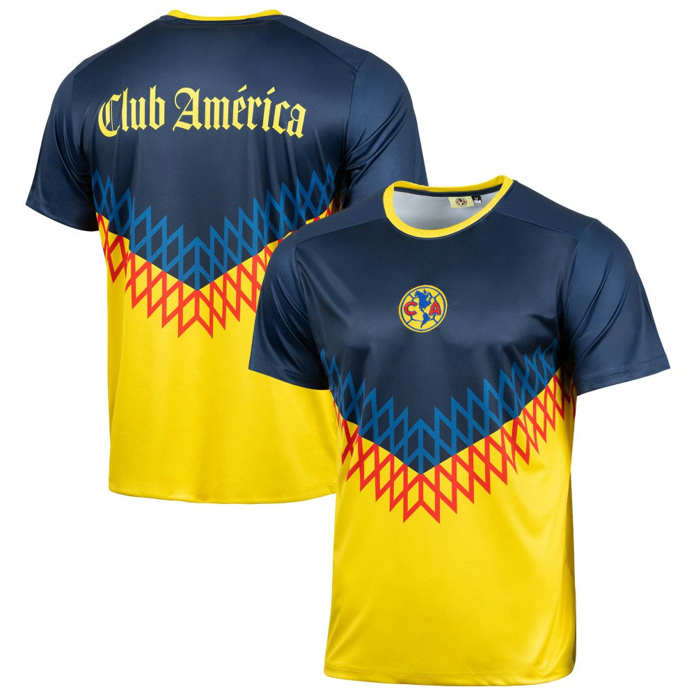 Club America Sport Design Sweden Youth Home Sideline T-Shirt Navy