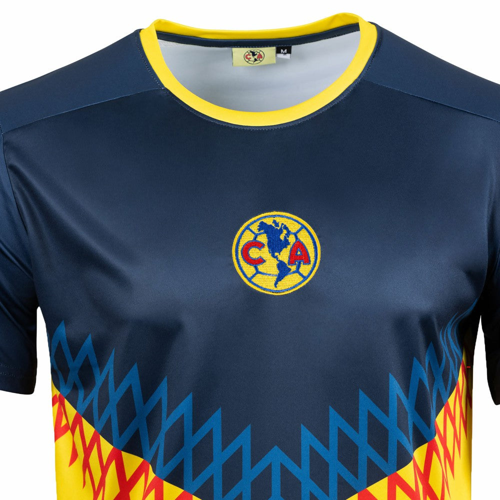Club America Sport Design Sweden Youth Home Sideline T-Shirt Navy