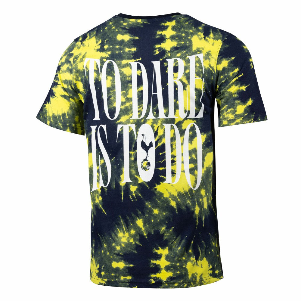Tottenham Hotspur Sport Design Sweden Relaxed Time Out Tie-Dye T-Shirt Navy