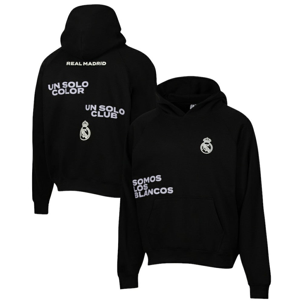 Real Madrid Sport Design Sweden Overtime Oversized Raglan Hoodie Black sale