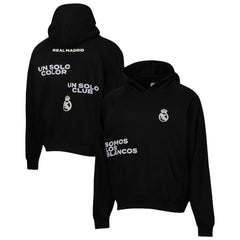 Real Madrid Sport Design Sweden Overtime Oversized Raglan Hoodie Black sale