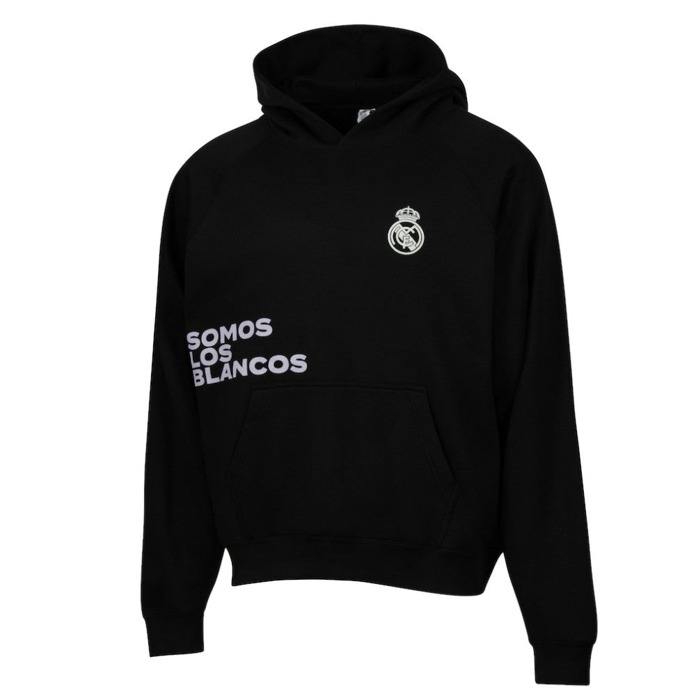 Real Madrid Sport Design Sweden Overtime Oversized Raglan Hoodie Black sale