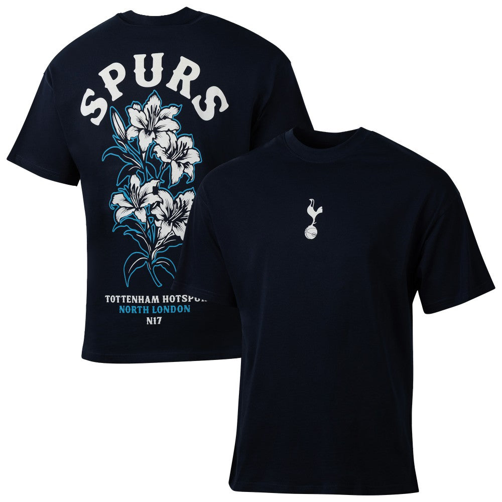 Tottenham Hotspur Sport Design Sweden Youth Game Day Graphic T-Shirt Navy sale