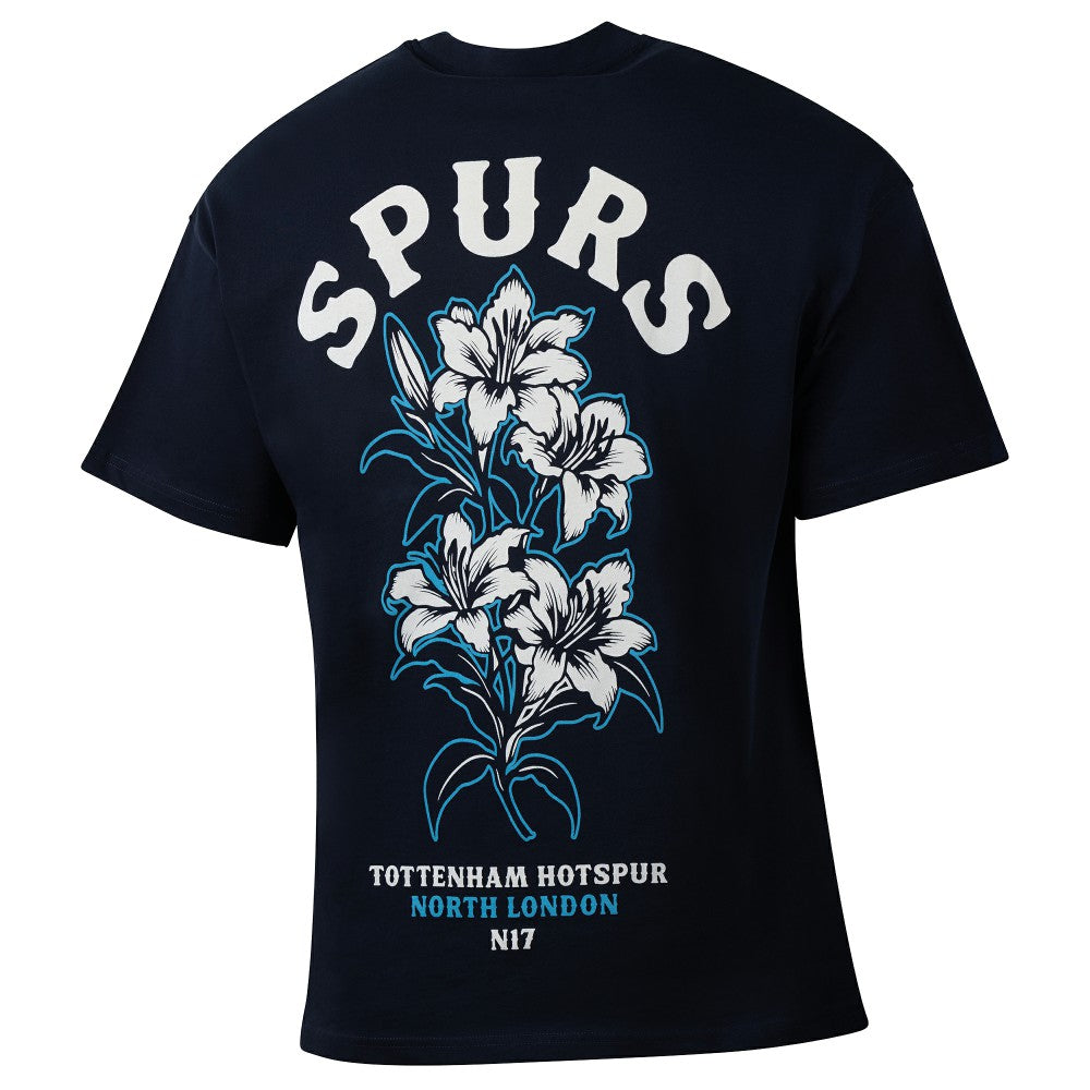 Tottenham Hotspur Sport Design Sweden Youth Game Day Graphic T-Shirt Navy sale