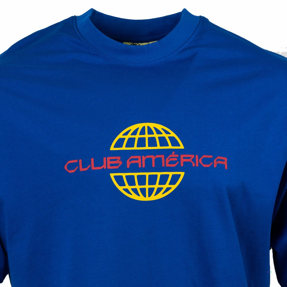 Club America Sport Design Sweden Worldwide Oversized T-Shirt Royal sale