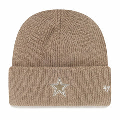 Dallas Cowboys '47 Foundational Cuffed Knit Hat Tan