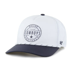 Dallas Cowboys '47 Suburbia Hitch Two-Tone Adjustable Hat White/Navy