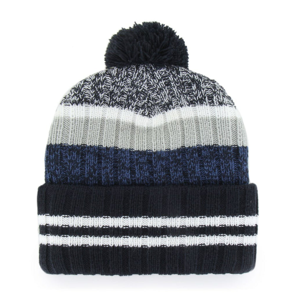 Dallas Cowboys '47 Quiver Cuffed Pom Knit Hat Navy