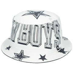 Dallas Cowboys '47 Women's Energize Bucket Hat White