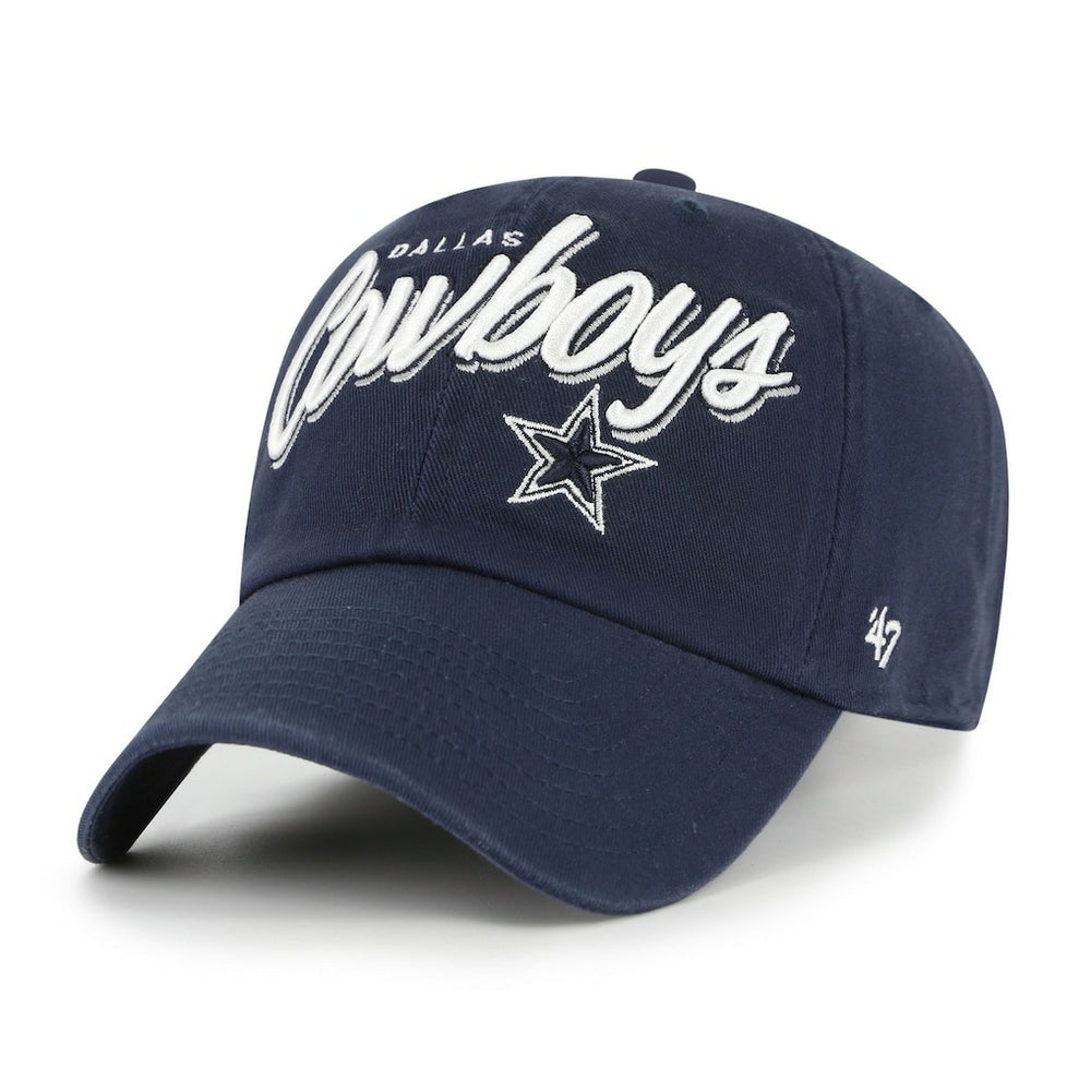 Dallas Cowboys '47 Women's Ariana Clean Up Adjustable Hat Navy