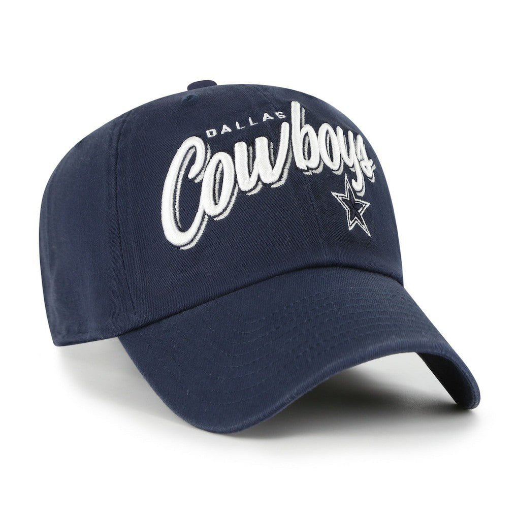 Dallas Cowboys '47 Women's Ariana Clean Up Adjustable Hat Navy