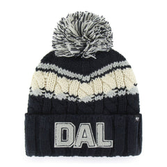 Dallas Cowboys '47 Women's Emma Cuffed Knit Hat with Pom Navy