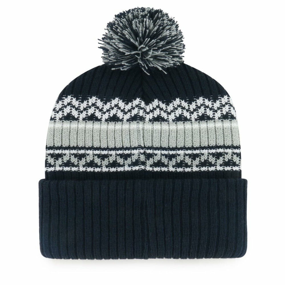 Dallas Cowboys '47 Youth Polar Vortex Cuffed Knit Hat with Pom Navy