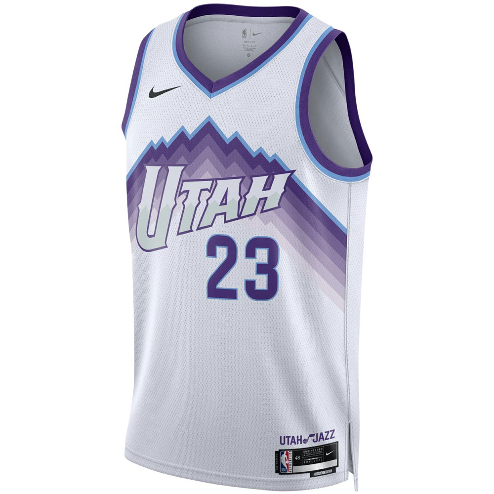 Lauri Markkanen Utah Jazz Unisex Swingman Jersey Association Edition White