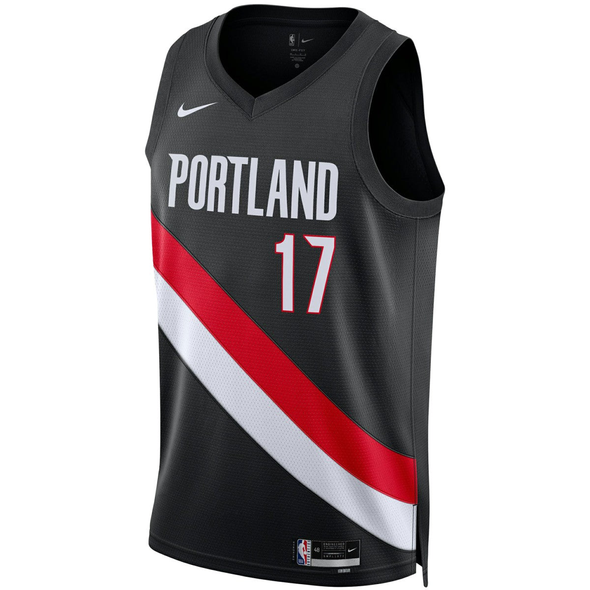 Shaedon Sharpe Portland Trail Blazers Unisex Swingman Jersey Icon Edition Black