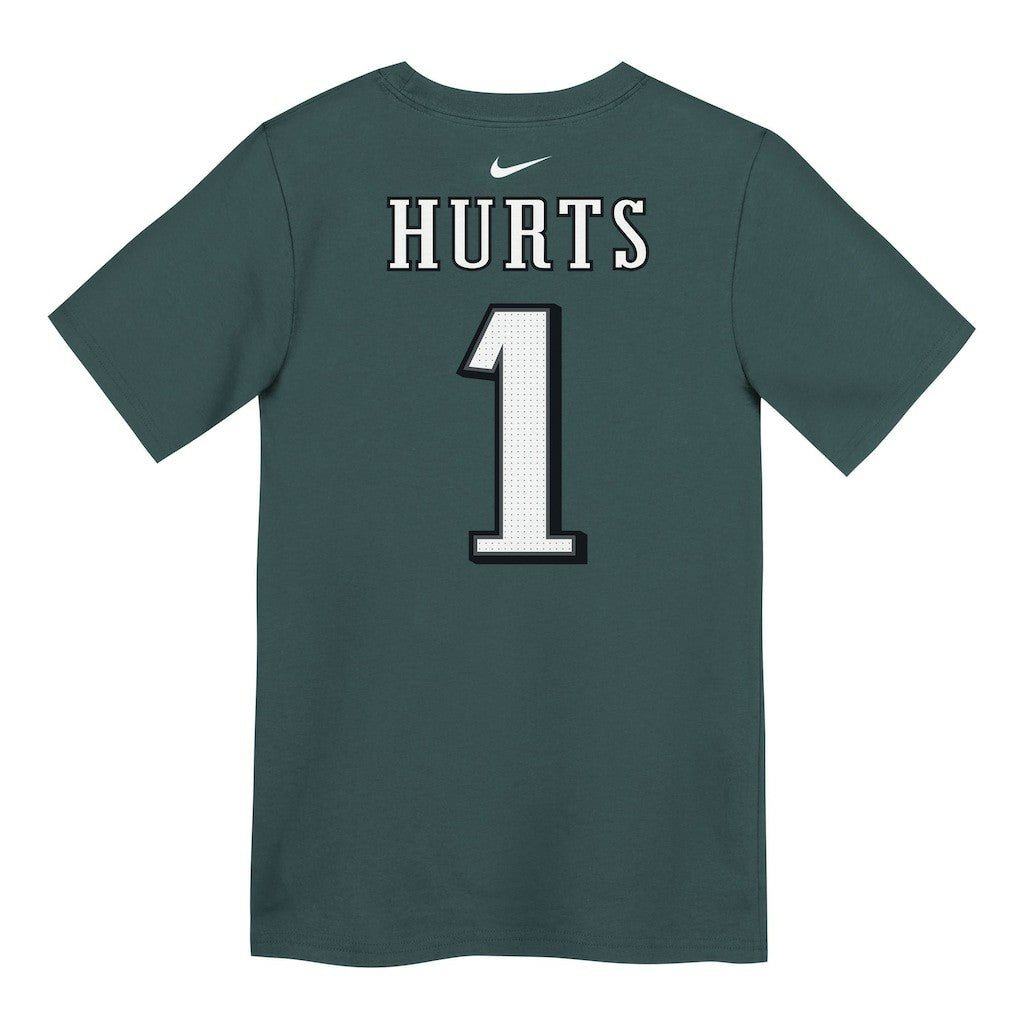 Jalen Hurts Philadelphia Eagles Preschool Player Name & Number T-Shirt Midnight Green
