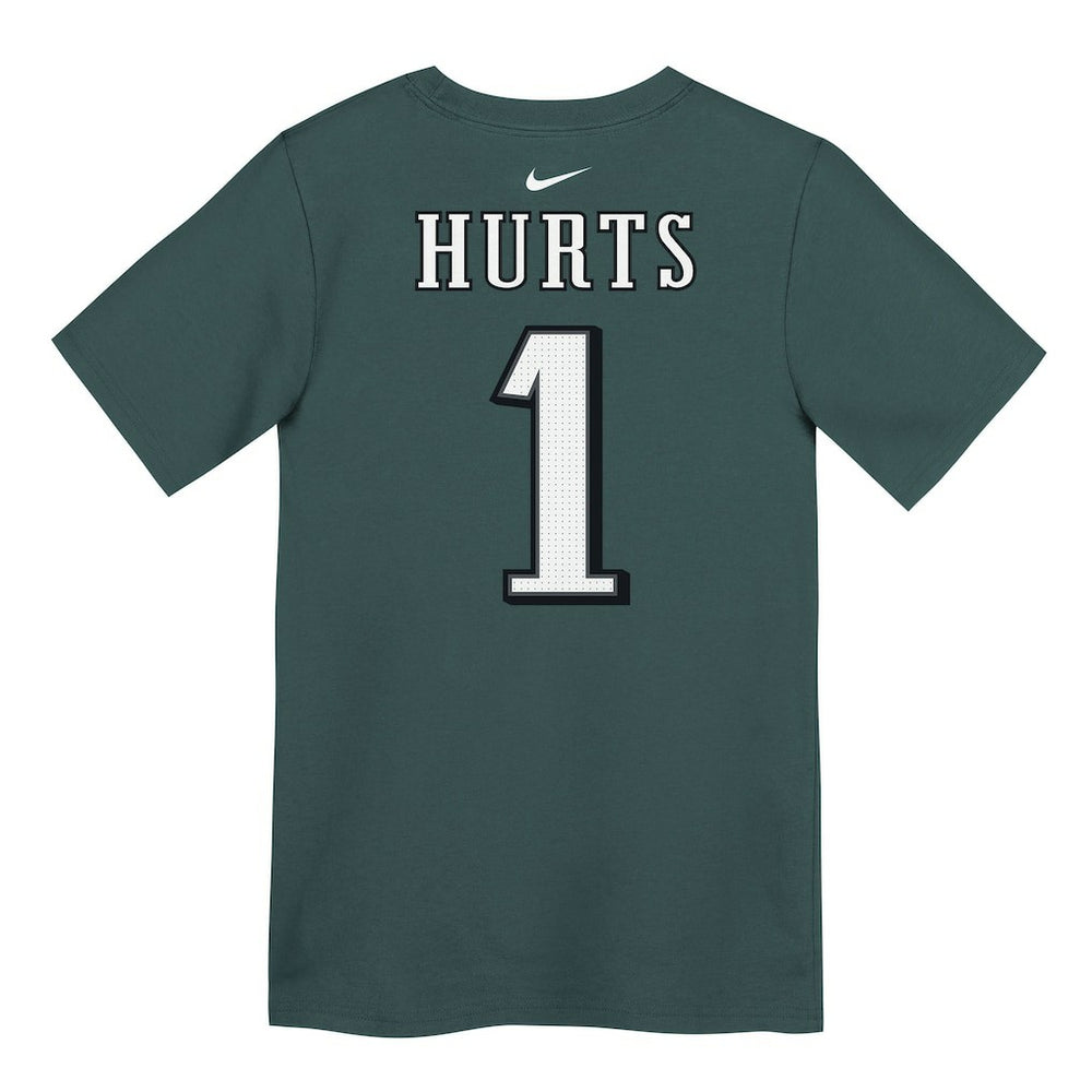 Jalen Hurts Philadelphia Eagles Preschool Player Name & Number T-Shirt Midnight Green