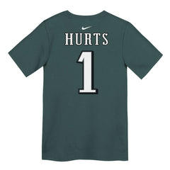 Jalen Hurts Philadelphia Eagles Preschool Player Name & Number T-Shirt Midnight Green