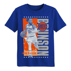Jalen Brunson New York Knicks Outerstuff Youth Answer T-Shirt Royal