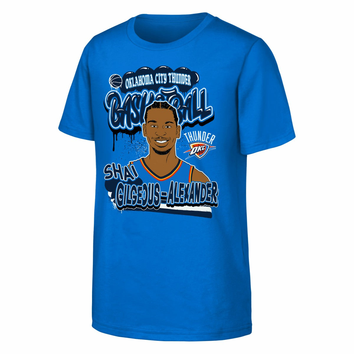 Shai Gilgeous-Alexander Oklahoma City Thunder Outerstuff Youth Baller T-Shirt Blue