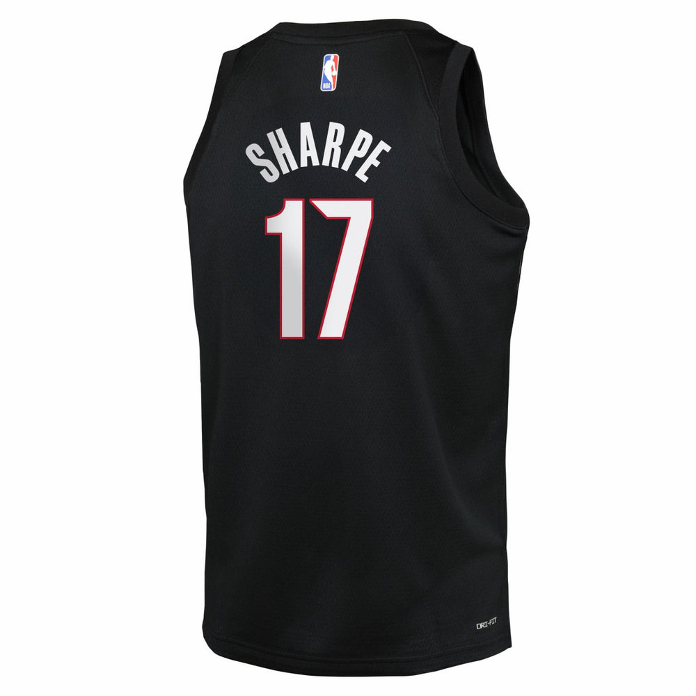Shaedon Sharpe Portland Trail Blazers Youth Icon Edition Swingman Jersey Black