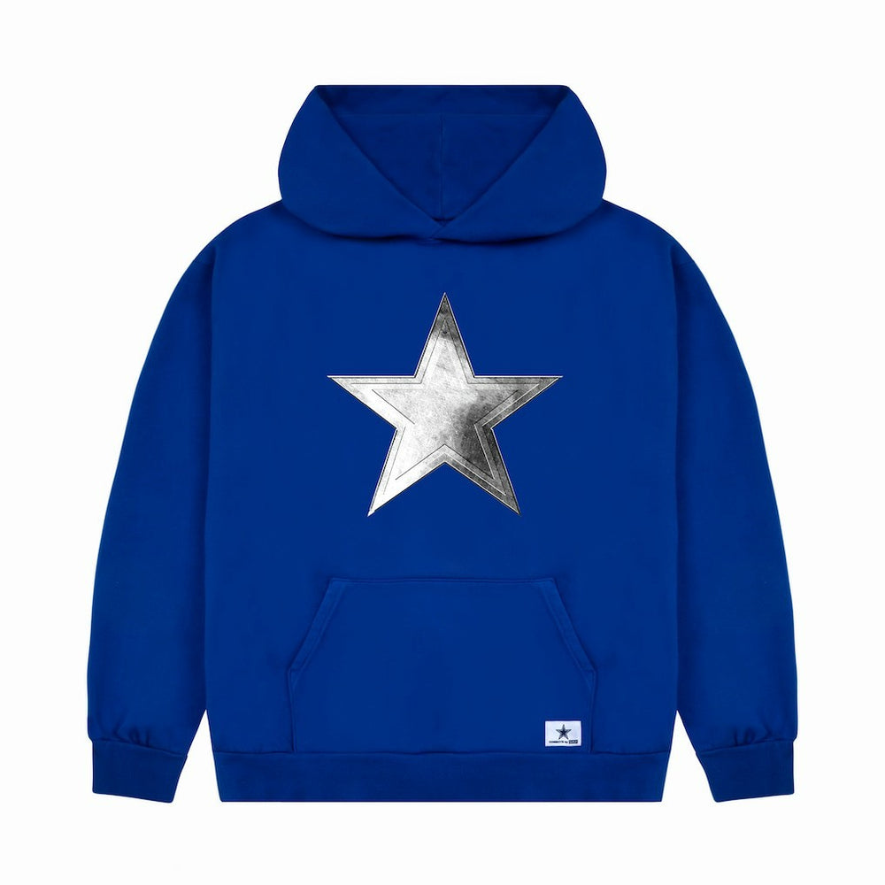 Dallas Cowboys GOLF WANG Cutout Pullover Hoodie Royal