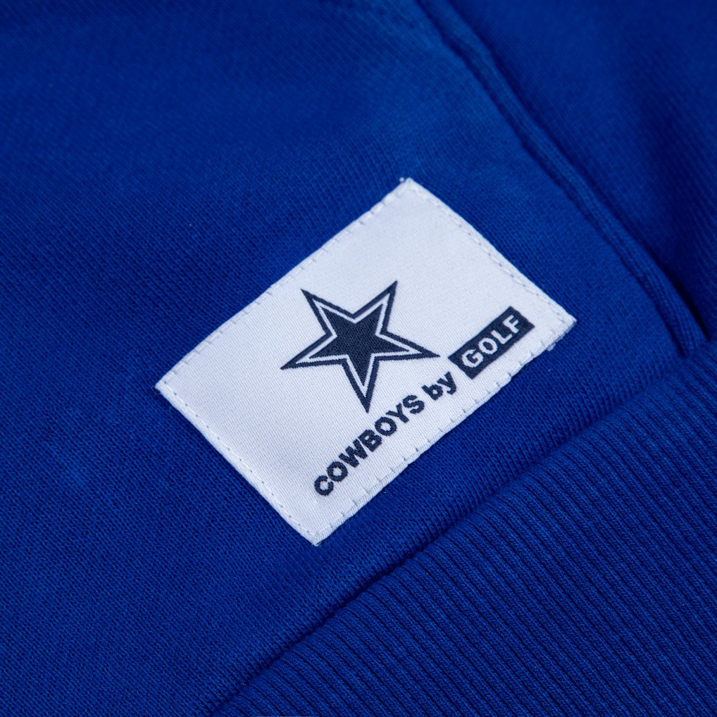 Dallas Cowboys GOLF WANG Cutout Pullover Hoodie Royal
