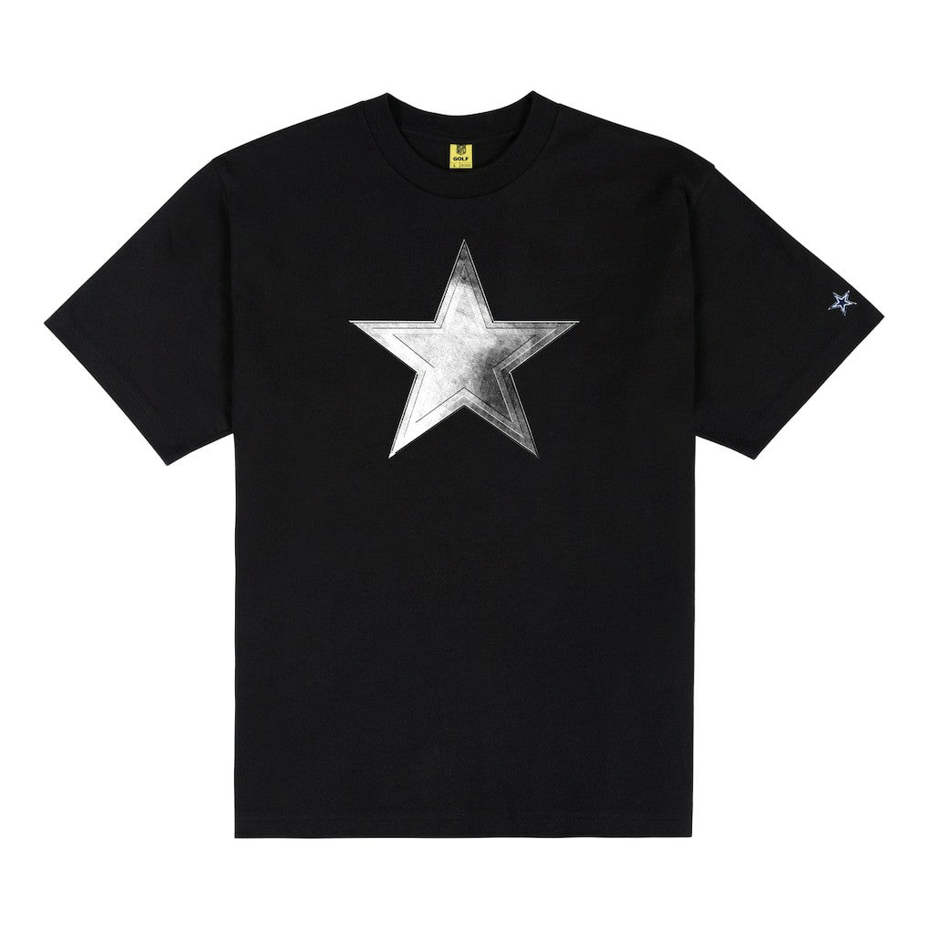 Dallas Cowboys GOLF WANG Cutout T-Shirt Black