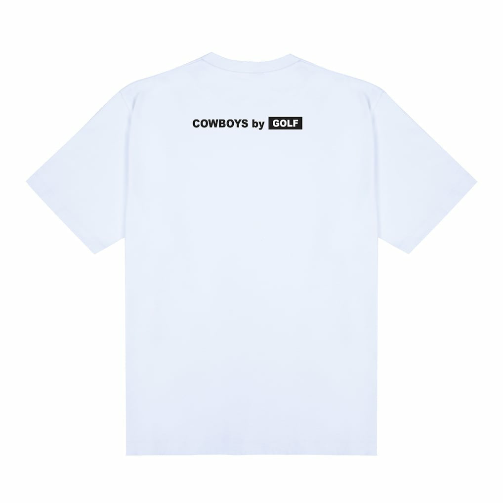 Dallas Cowboys GOLF WANG Bobblehead T-Shirt White
