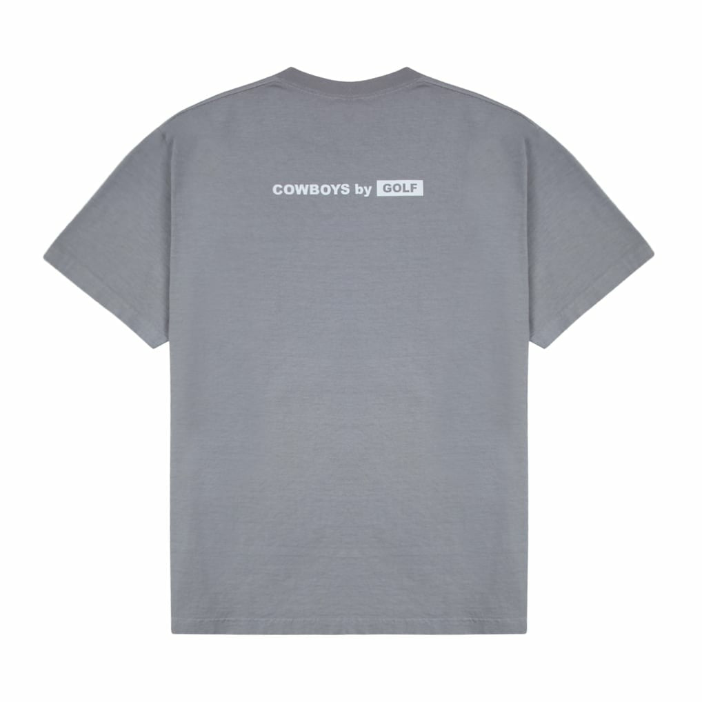 Dallas Cowboys GOLF WANG Helmet T-Shirt Silver