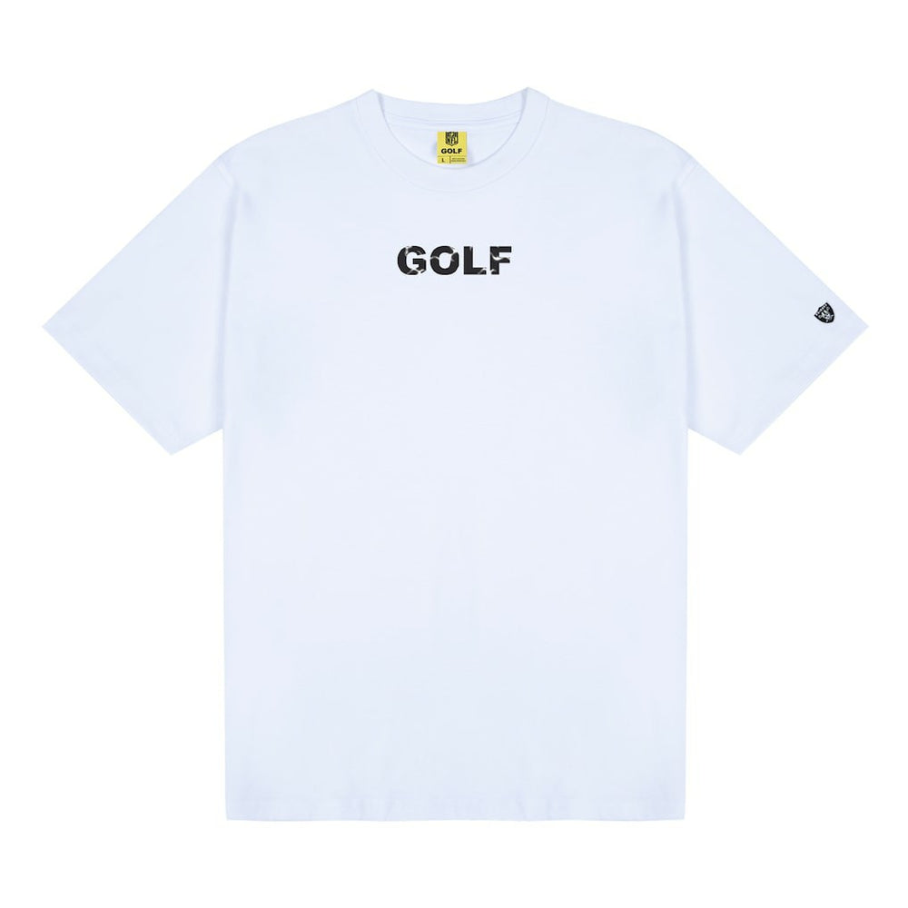 Las Vegas Raiders GOLF WANG Motto T-Shirt White