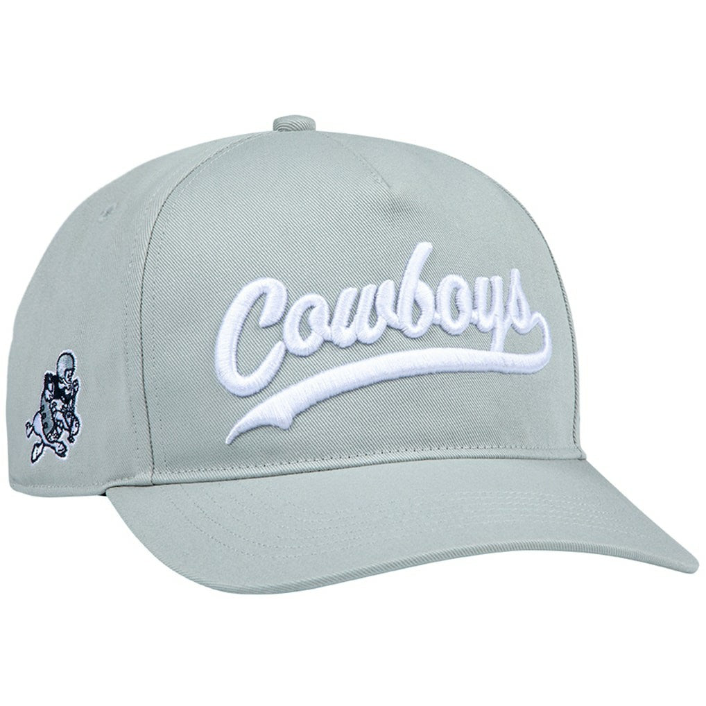 Dallas Cowboys GOLF WANG Snapback Hat Silver