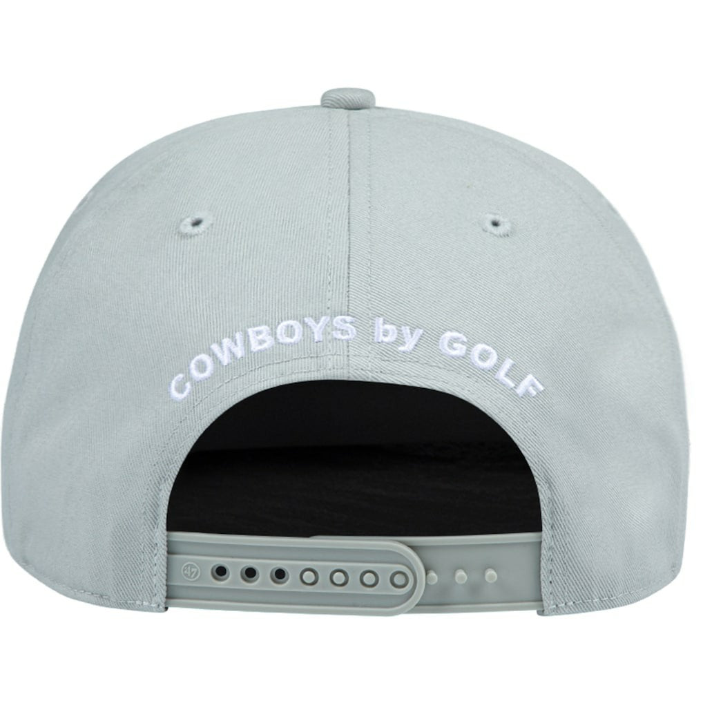 Dallas Cowboys GOLF WANG Snapback Hat Silver