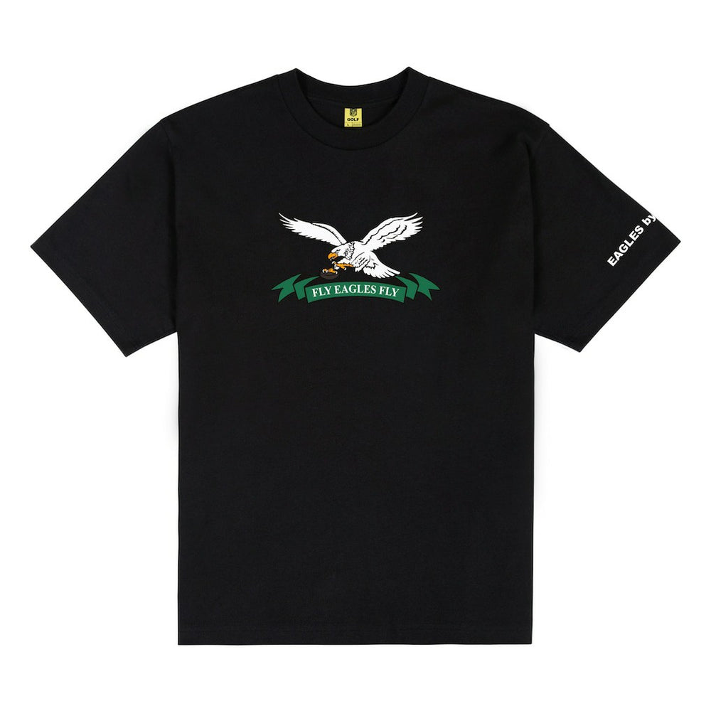 Philadelphia Eagles GOLF WANG Fly Eagles Fly T-Shirt Black