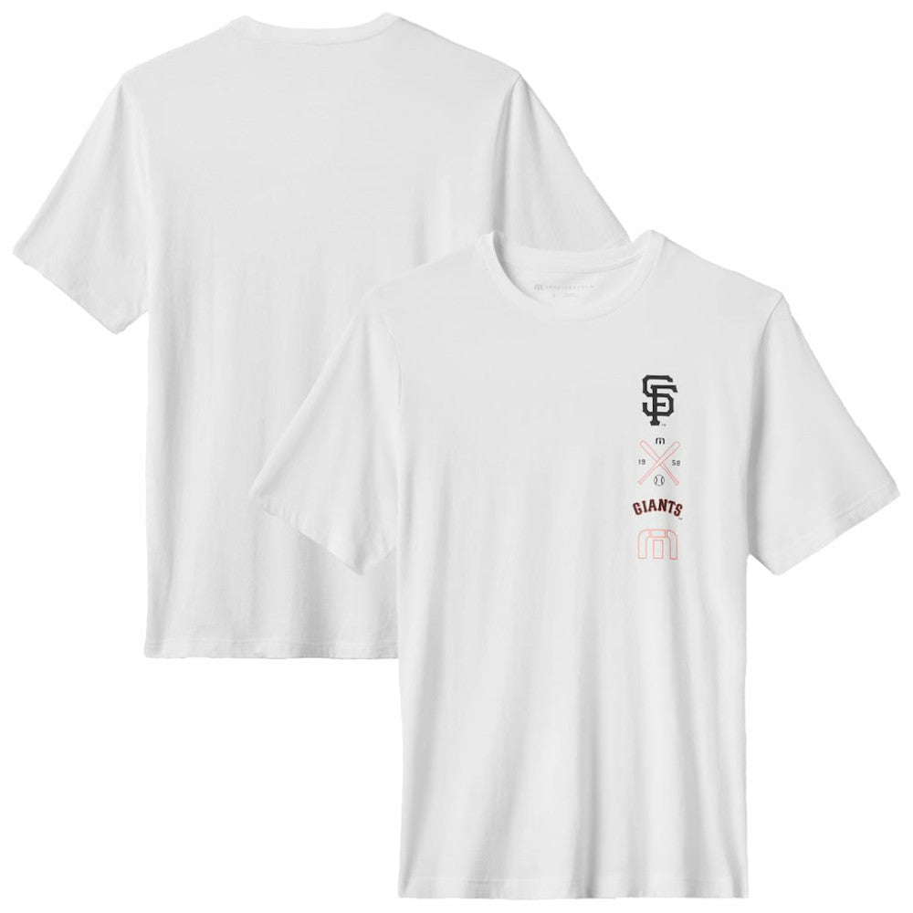 San Francisco Giants TravisMathew Sunset Slam 2.0 T-Shirt - White T-shirts