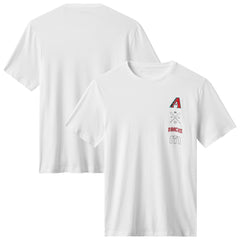 Arizona Diamondbacks TravisMathew Sunset Slam 2.0 T-Shirt - White T-shirts