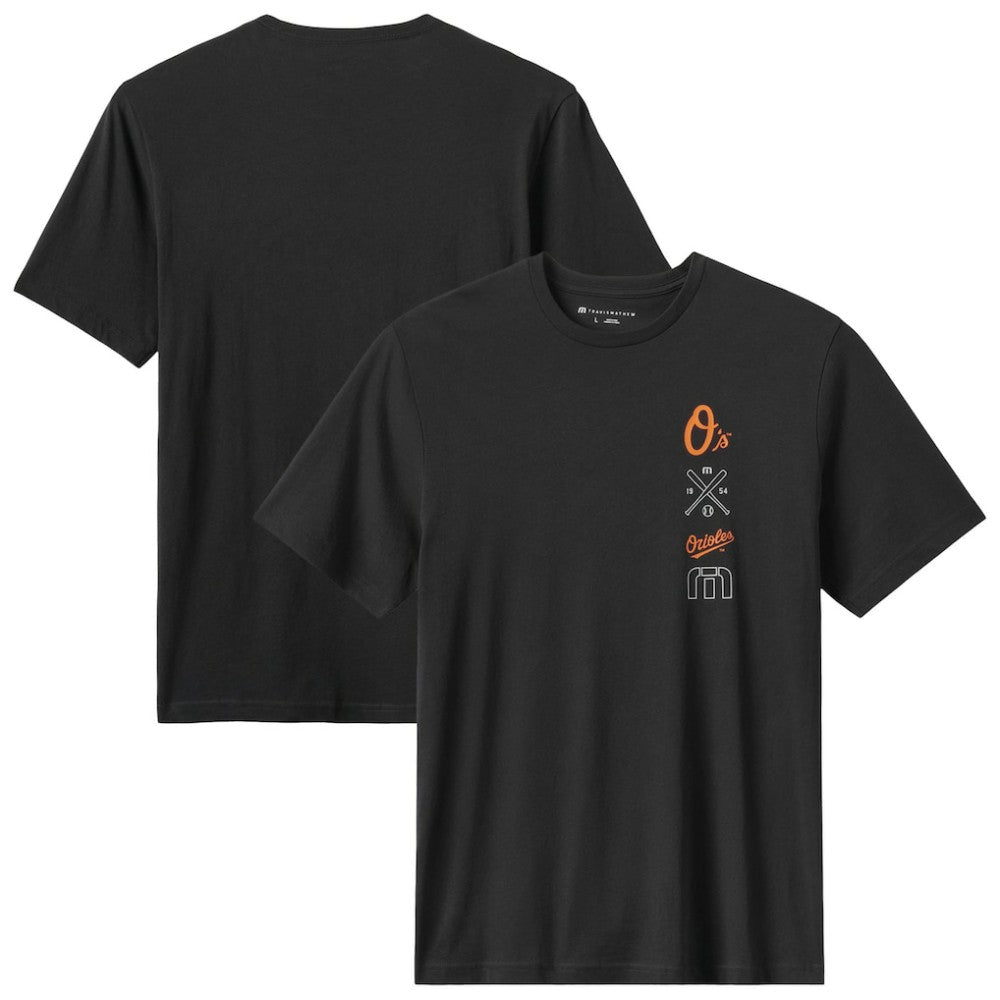 Baltimore Orioles TravisMathew Sunset Slam 2.0 T-Shirt - Black T-shirts