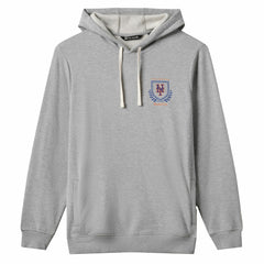New York Mets TravisMathew Fleece Stadium Hoodie - Gray Hoodies