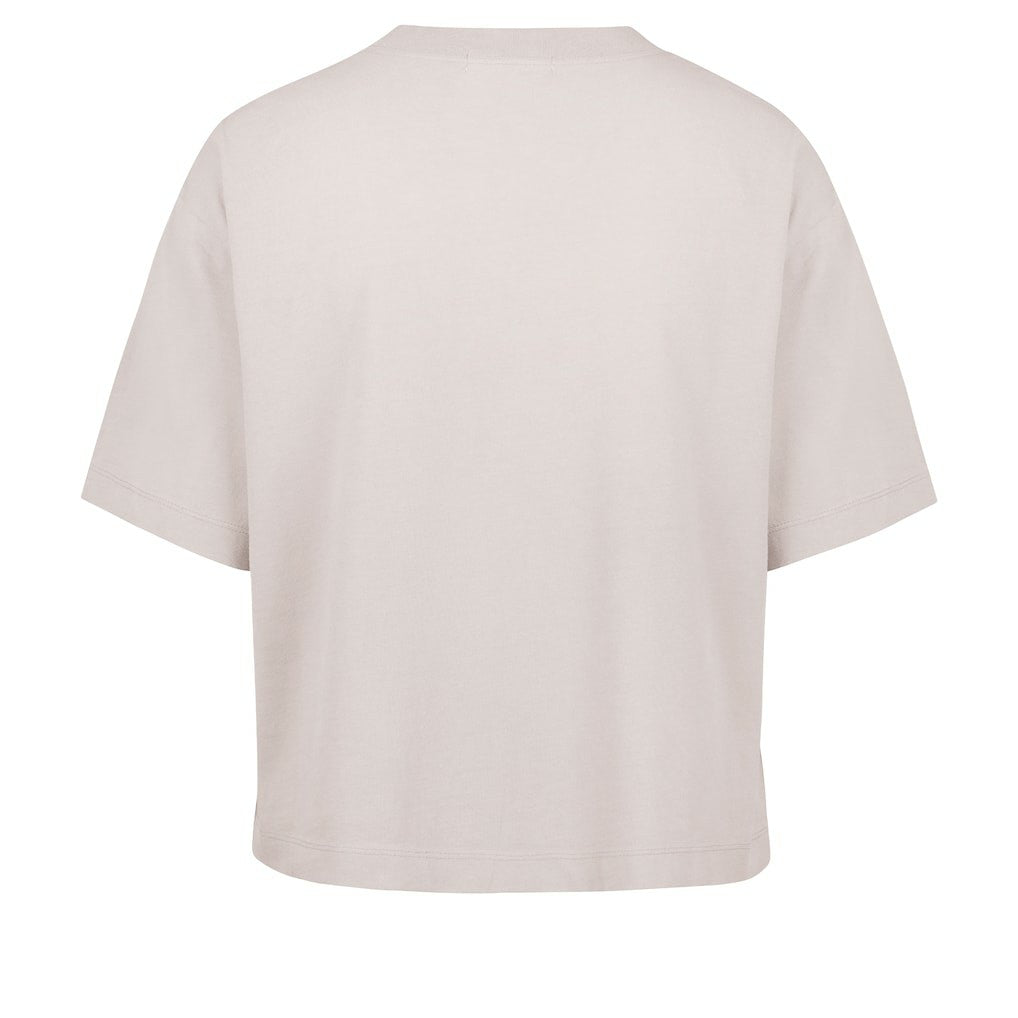 Washington Commanders '47 Women's Cropped Windthrow Ravine T-Shirt Natural