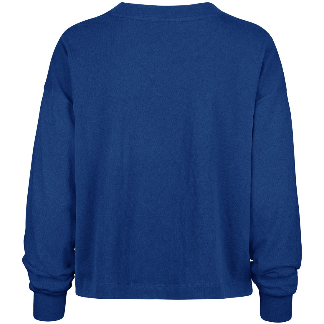 New York Giants '47 Women's Muse Sydney Long Sleeve Cropped T-Shirt Royal
