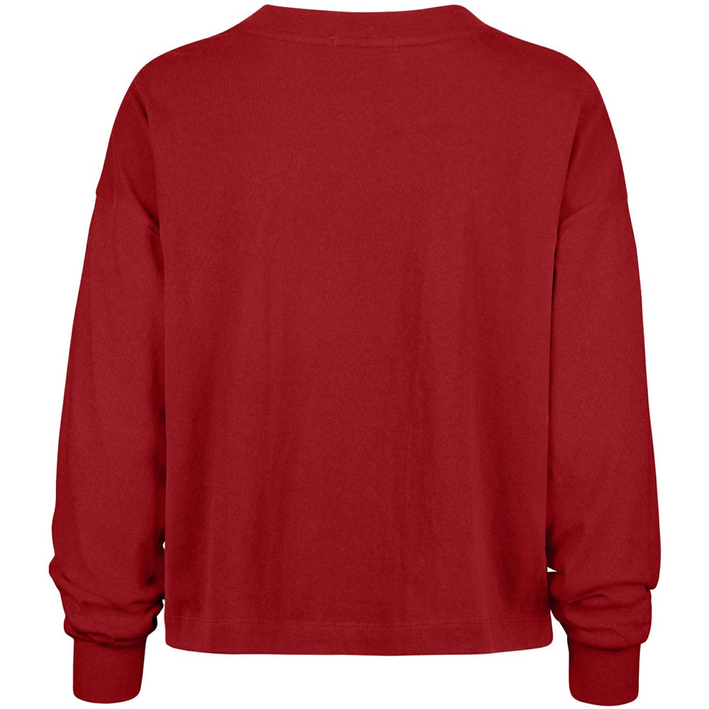 Tampa Bay Buccaneers '47 Women's Muse Sydney Long Sleeve Cropped T-Shirt Red