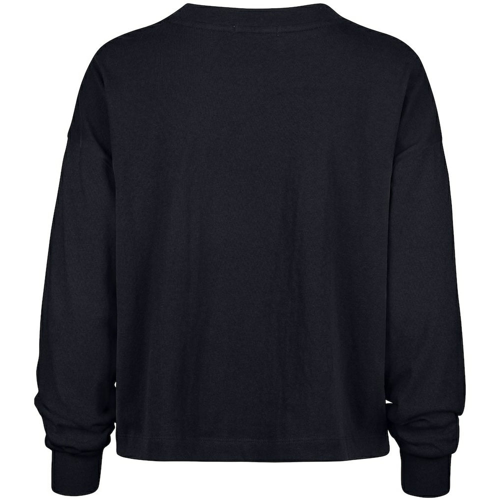 Chicago Bears '47 Women's Muse Sydney Long Sleeve Cropped T-Shirt Navy
