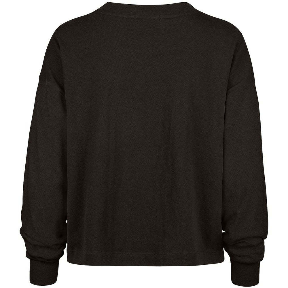 Cleveland Browns '47 Women's Muse Sydney Long Sleeve Cropped T-Shirt Brown