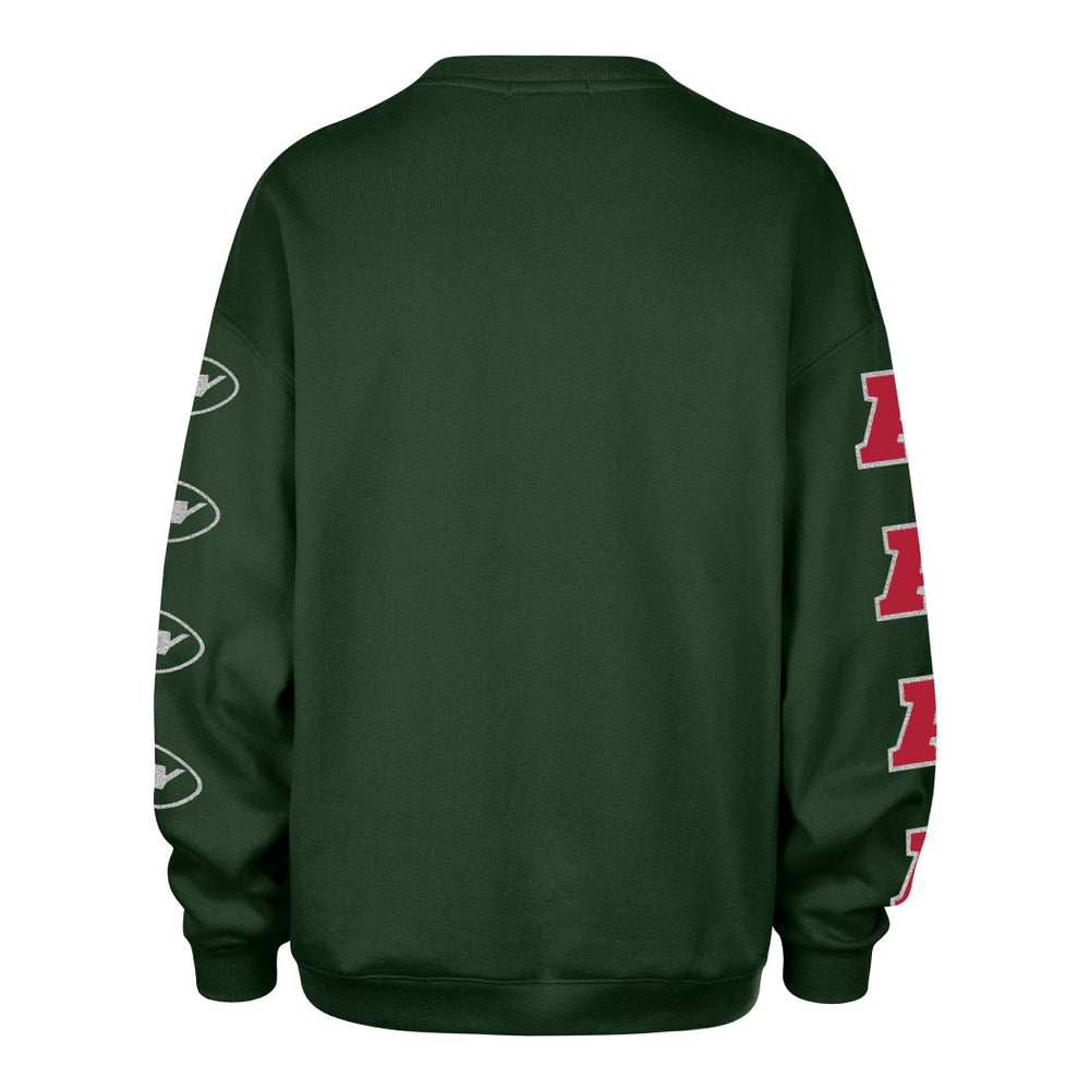 New York Jets '47 Women's Go Big Oversized Pullover Sweatshirt Green