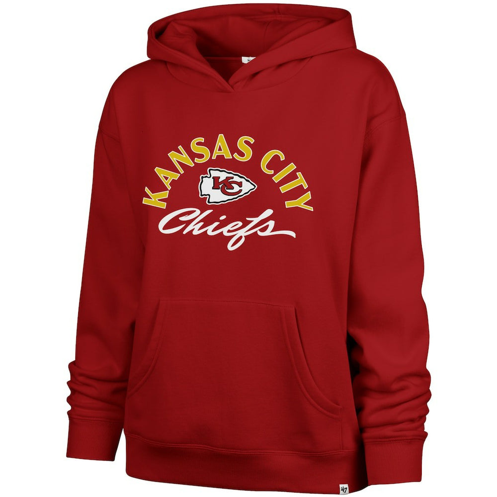 Kansas City Chiefs '47 Women's Whirlwind Naomi Pullover Hoodie Red