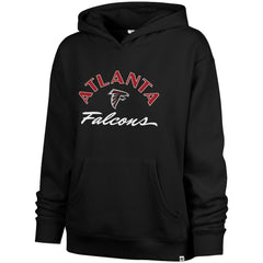 Atlanta Falcons '47 Women's Whirlwind Naomi Pullover Hoodie Black