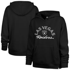 Las Vegas Raiders '47 Women's Whirlwind Naomi Pullover Hoodie Black