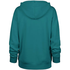Miami Dolphins '47 Women's Whirlwind Naomi Pullover Hoodie Aqua