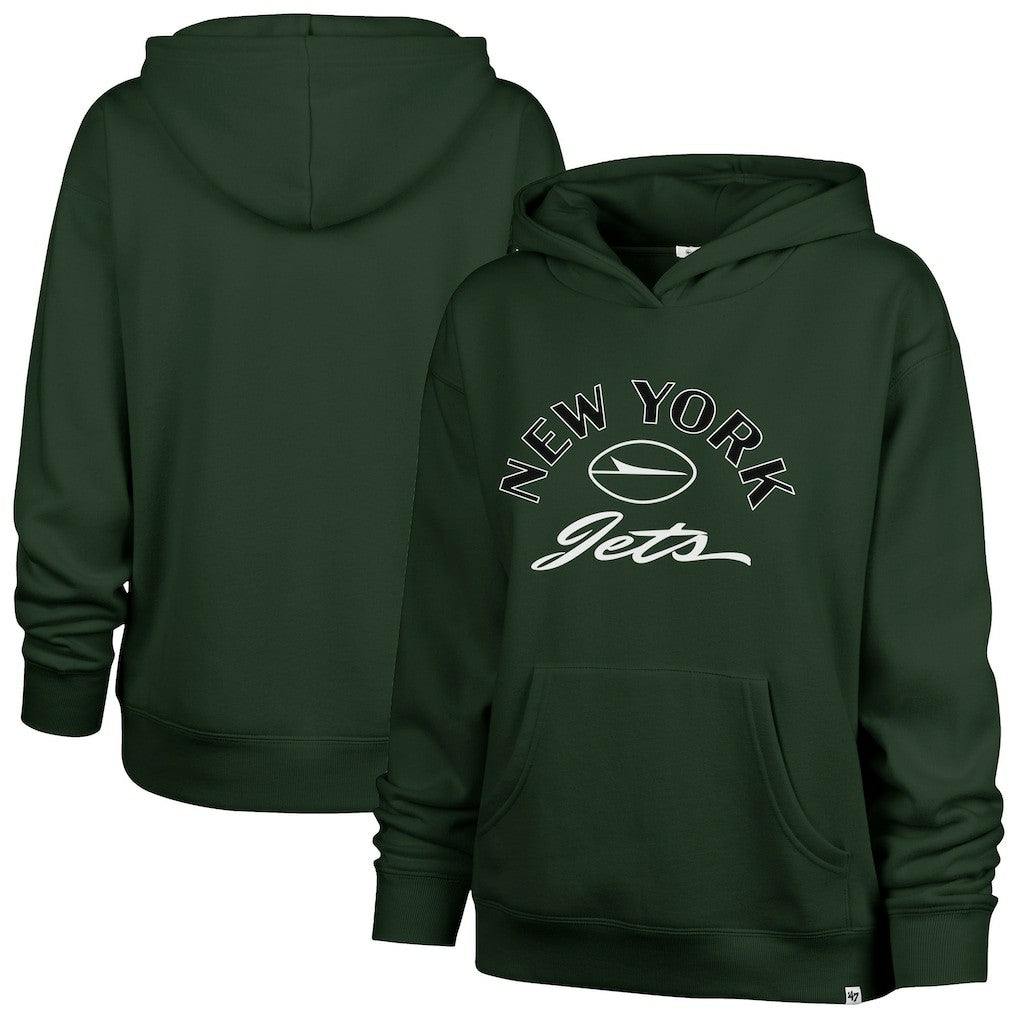 New York Jets '47 Women's Whirlwind Naomi Pullover Hoodie Green